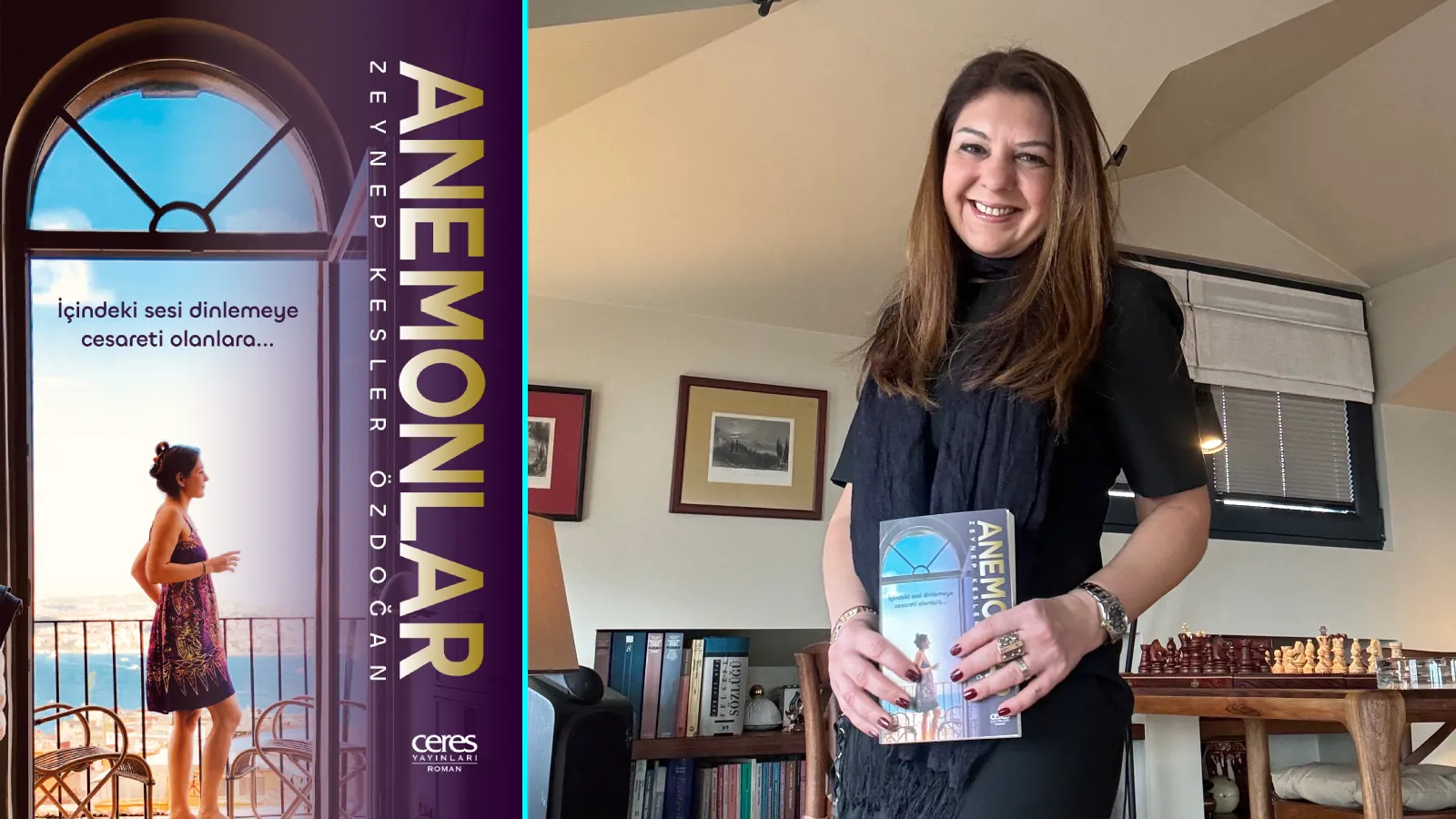 Zeynep Kesler Özdoğan’dan ‘Anemonlar’ Romanı!