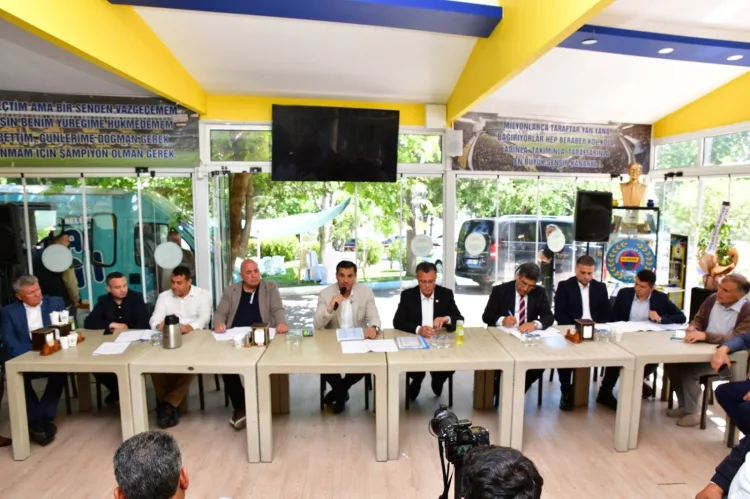 Zeyrek, Alaşehir Muhtarlarıyla Proje Değerlendirdi