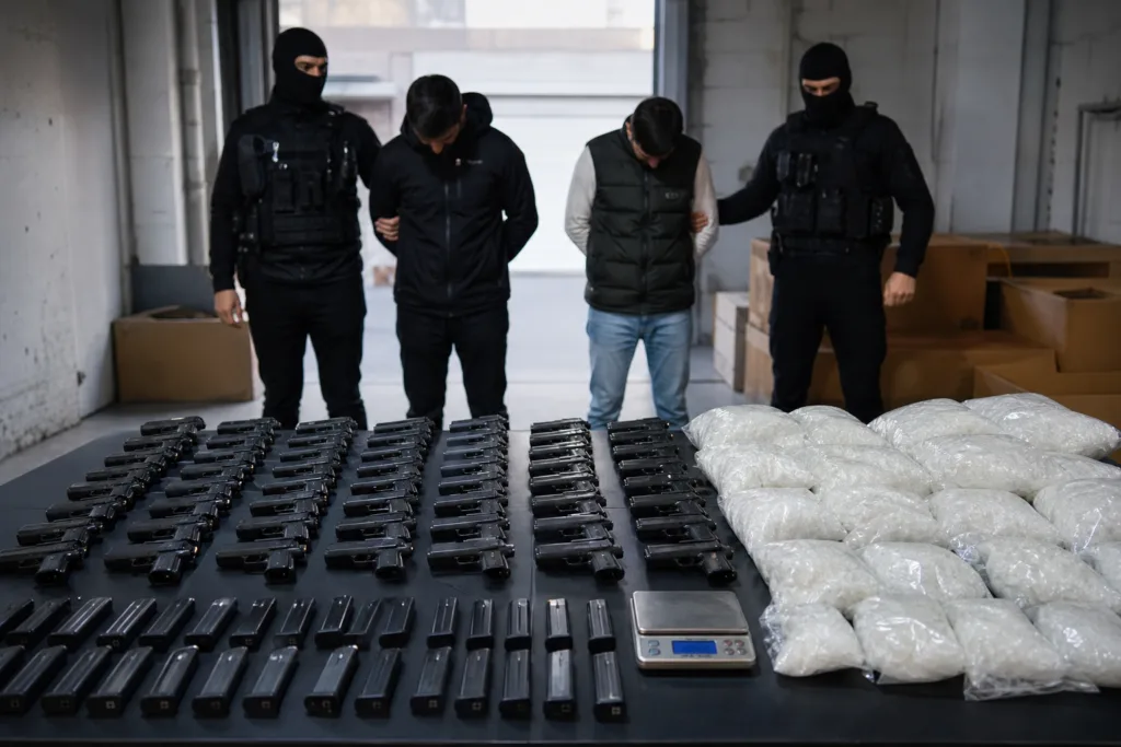 Zeytinburnu’nda Silah ve Uyuşturucu Baskını!