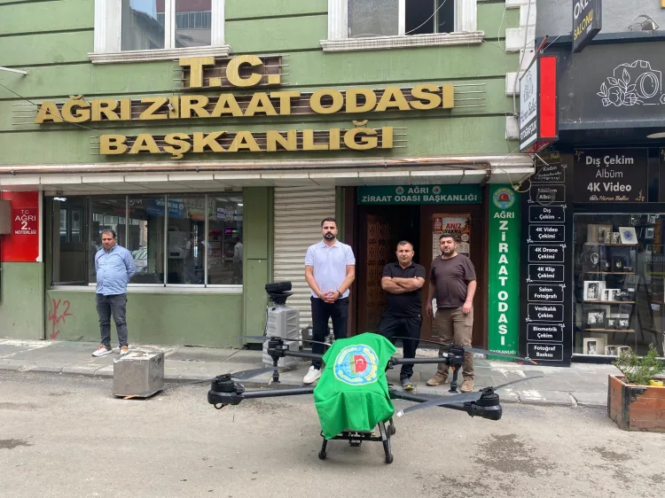 Zirai Drone İlaçlama Projesi Ağrı’da Tanıtıldı