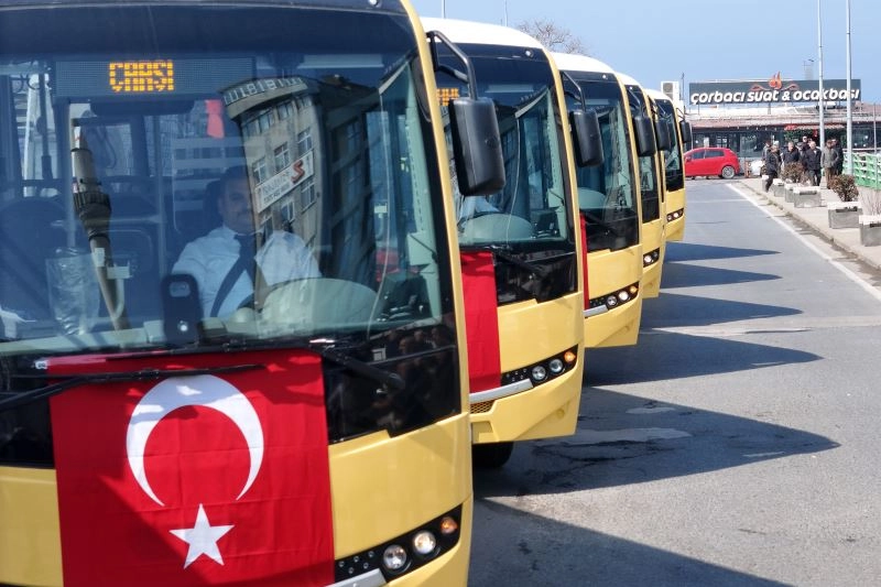 Zonguldak’a 7 Yeni Halk Otobüsü Hizmete Girdi!