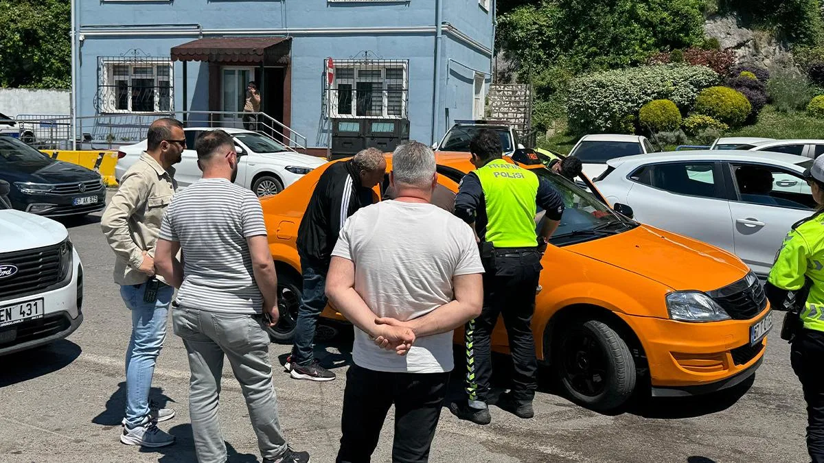 Zonguldak’ta Aranan Şahıs Takside Yakalandı!