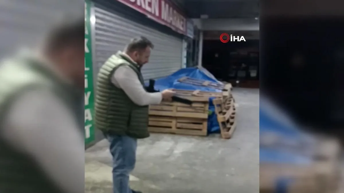 Zonguldak’ta Pompalı Tüfekle Dehşet Anları!