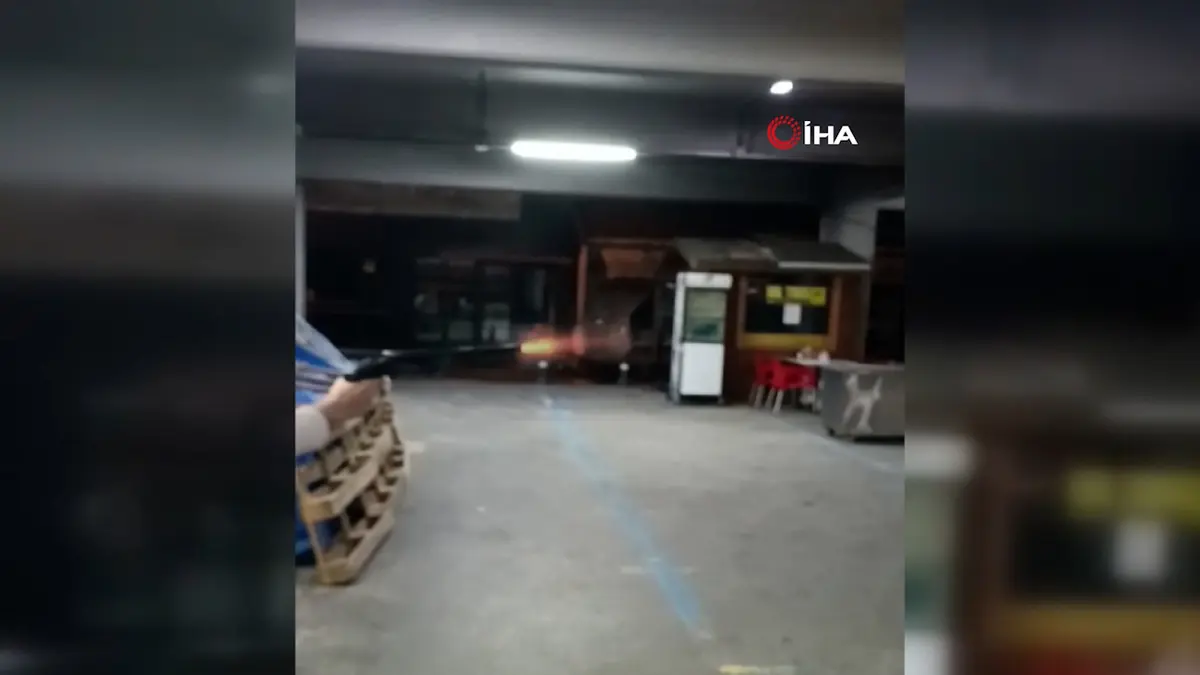Zonguldak ta dehşet anları! Pompalı tüfekle iş yerini basıp kurşun yağdırdı 3