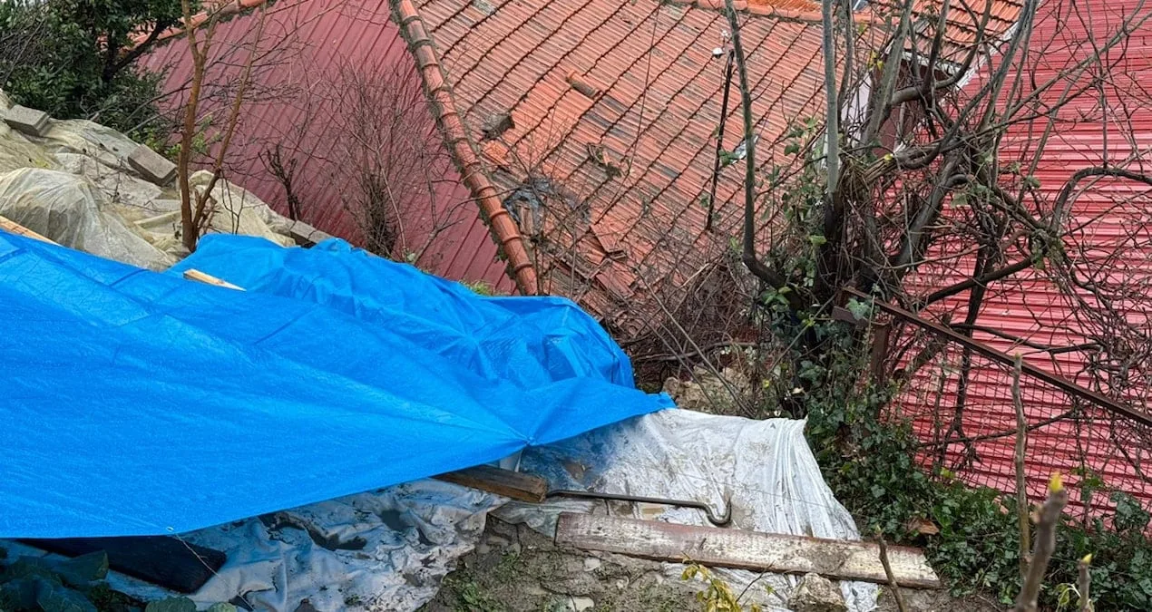 Zonguldak’ta Toprak Kayması: Evler Hasar Gördü!