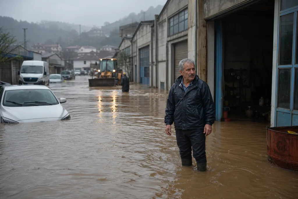 Zonguldak’ta Yağmur Alarmı: Su Baskınları ve Trafik Sorunları