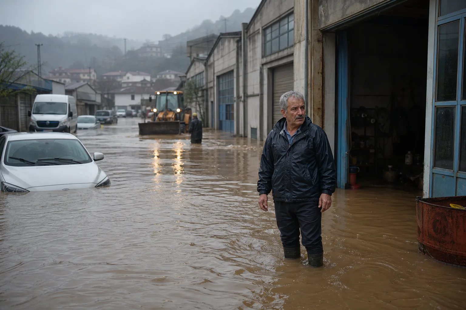 Zonguldak’ta Yağmur Alarmı: Su Baskınları ve Trafik Sorunları